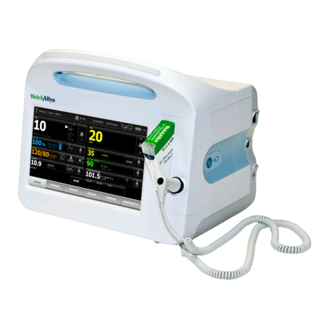 Welch Allyn Connex Vital Signs Monitor 6000 Series Service manual