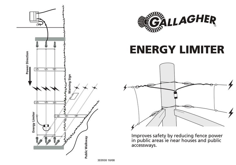 Gallagher G56110 instruction manual