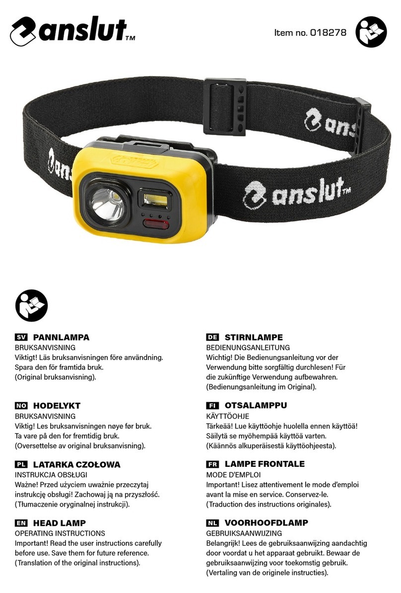 Anslut 018278 User manual
