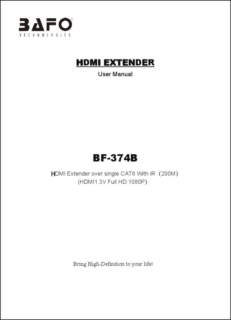 Bafo BF-374B user manual