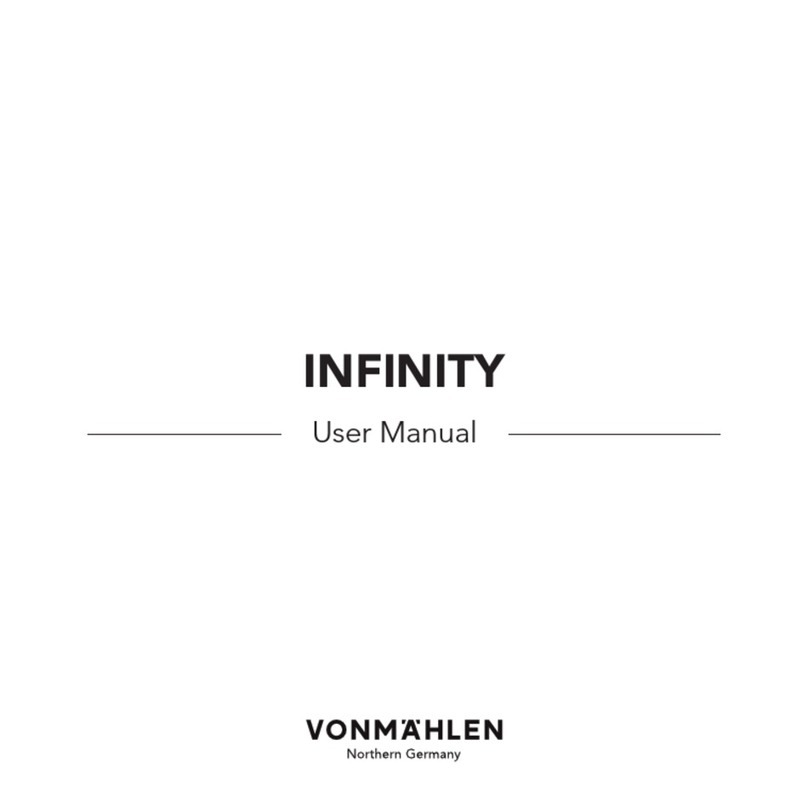 VONMÄHLEN Infinity user manual