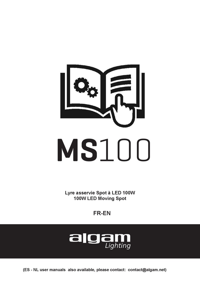 Algam Lighting MS100 user manual