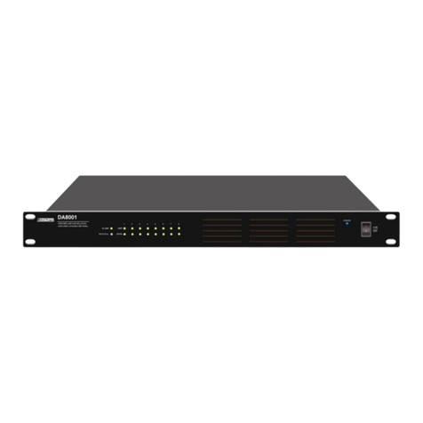 DSPPA DA8001 User manual
