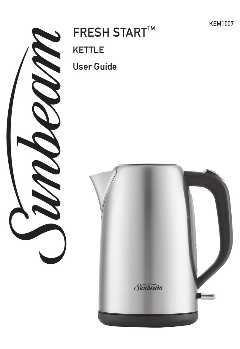 Sunbeam FRESH START KEM1007 user guide
