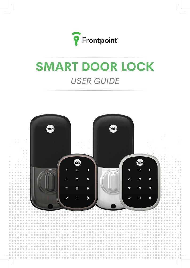 Frontpoint Smart Door Lock user guide