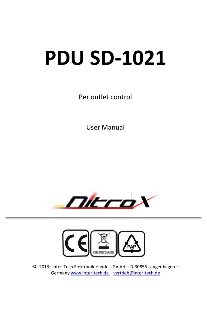 Intertech Nitrox SD-1021 User manual