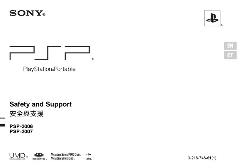 Sony PSP-2006 Installation instructions