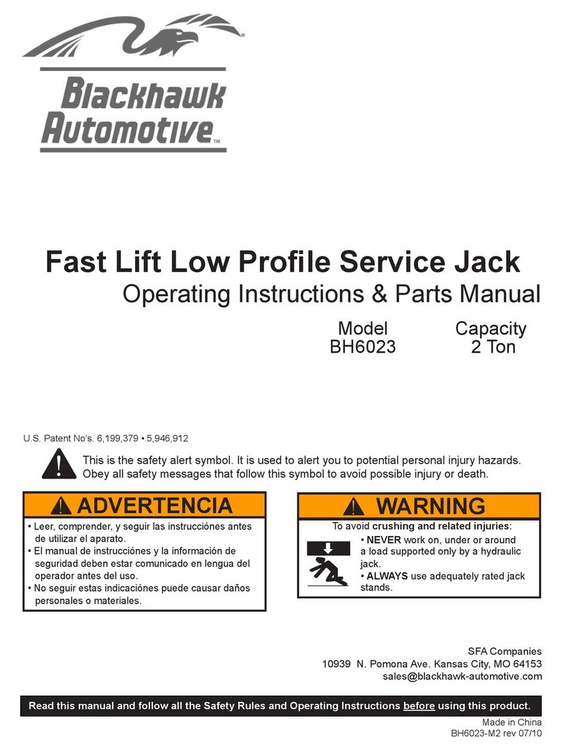 Black Hawk Automotive BH6023 Instructions for use