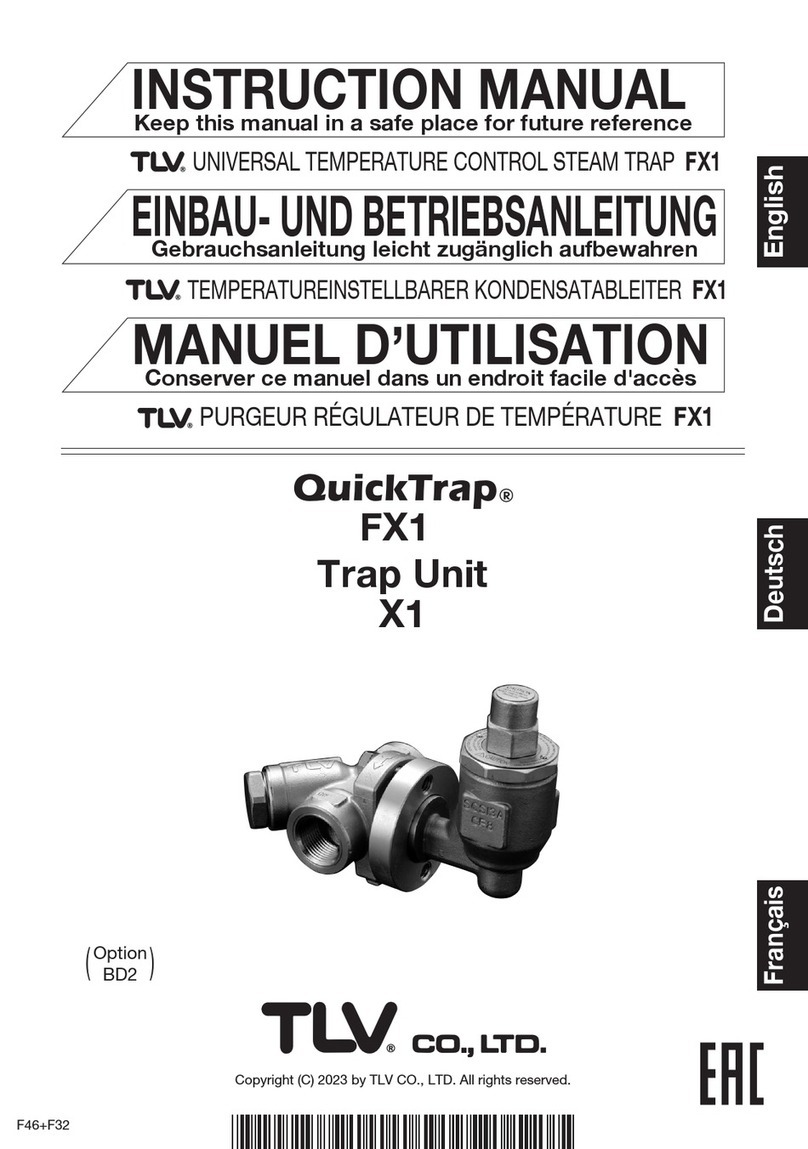 TLV QuickTrap FX1 User manual