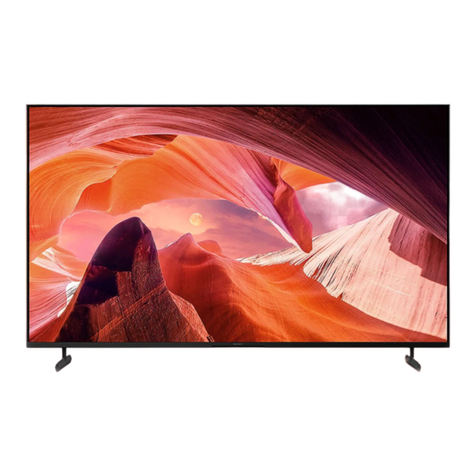 Sony KD-43X80L Owner's manual