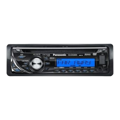 Panasonic CQ-DX200N User guide