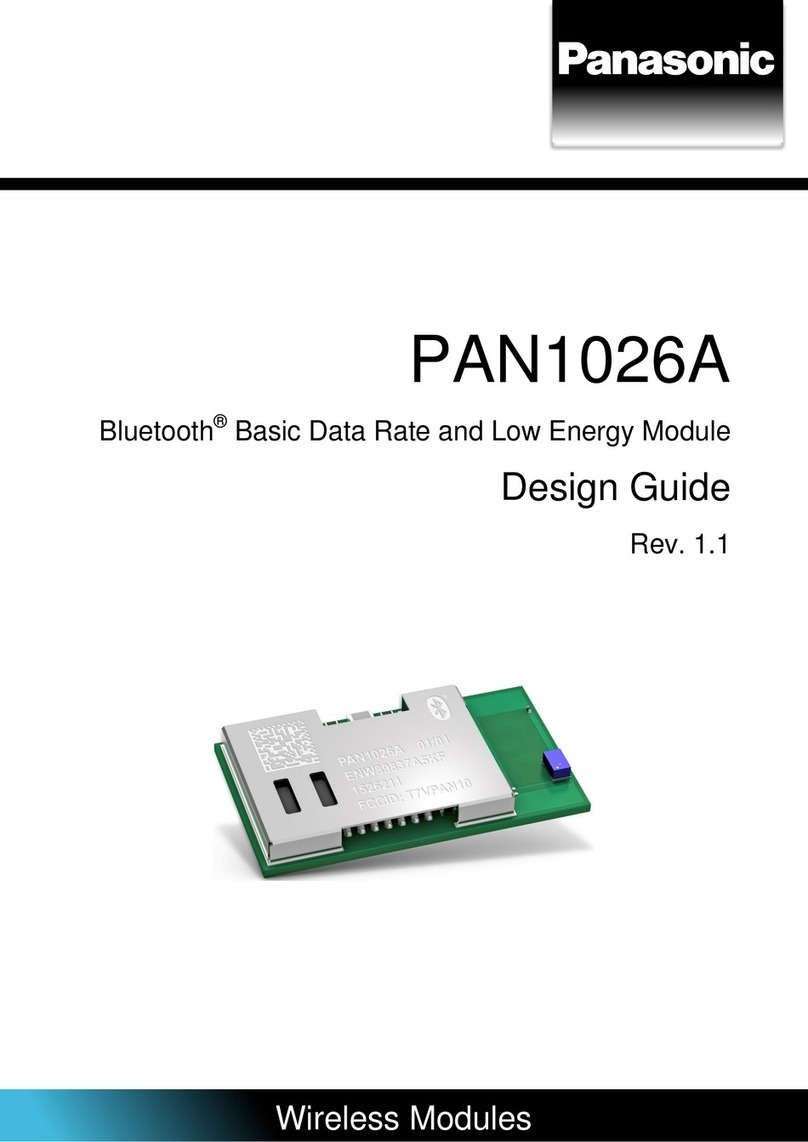 Panasonic PAN1026A Guide