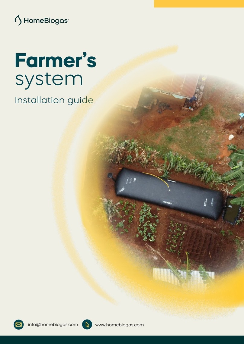 HOMEBIOGAS Farmer's system installation guide