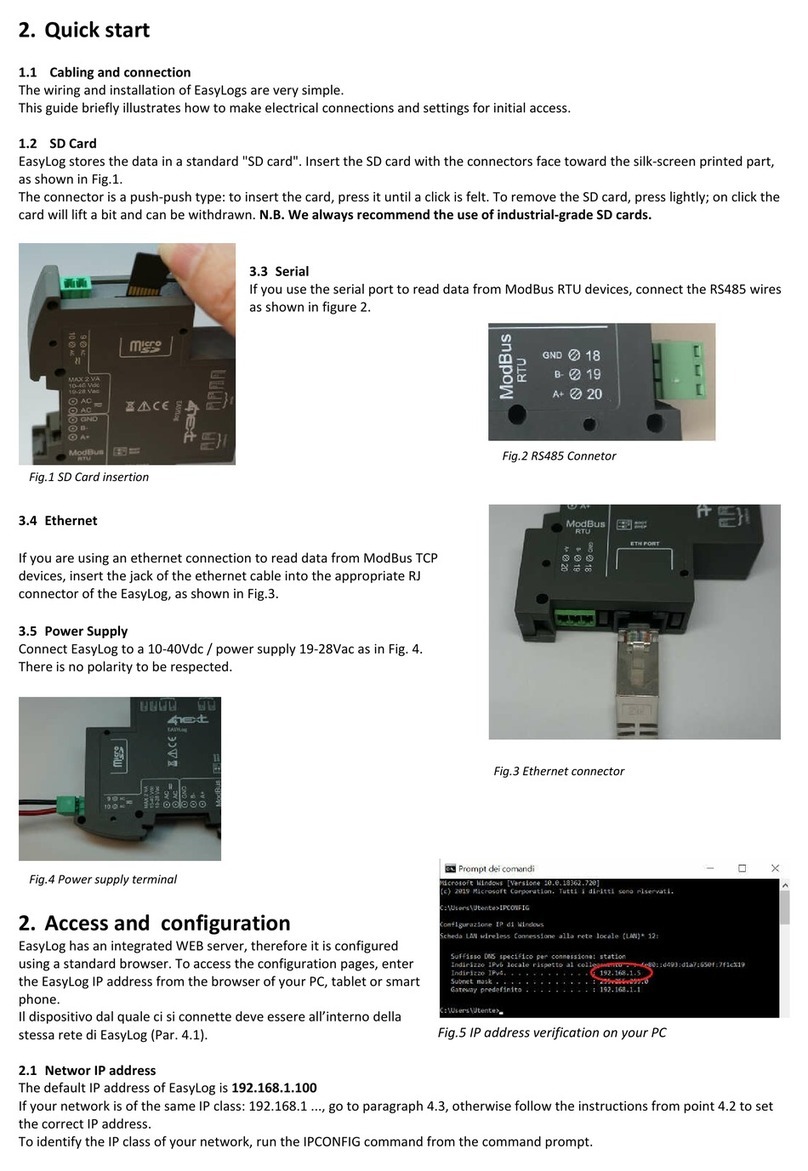 4next EasyLog quick start