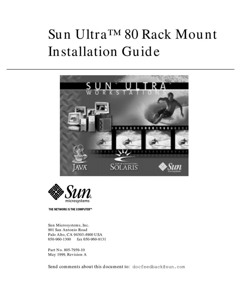 Sun Microsystems Ultra 80 User manual