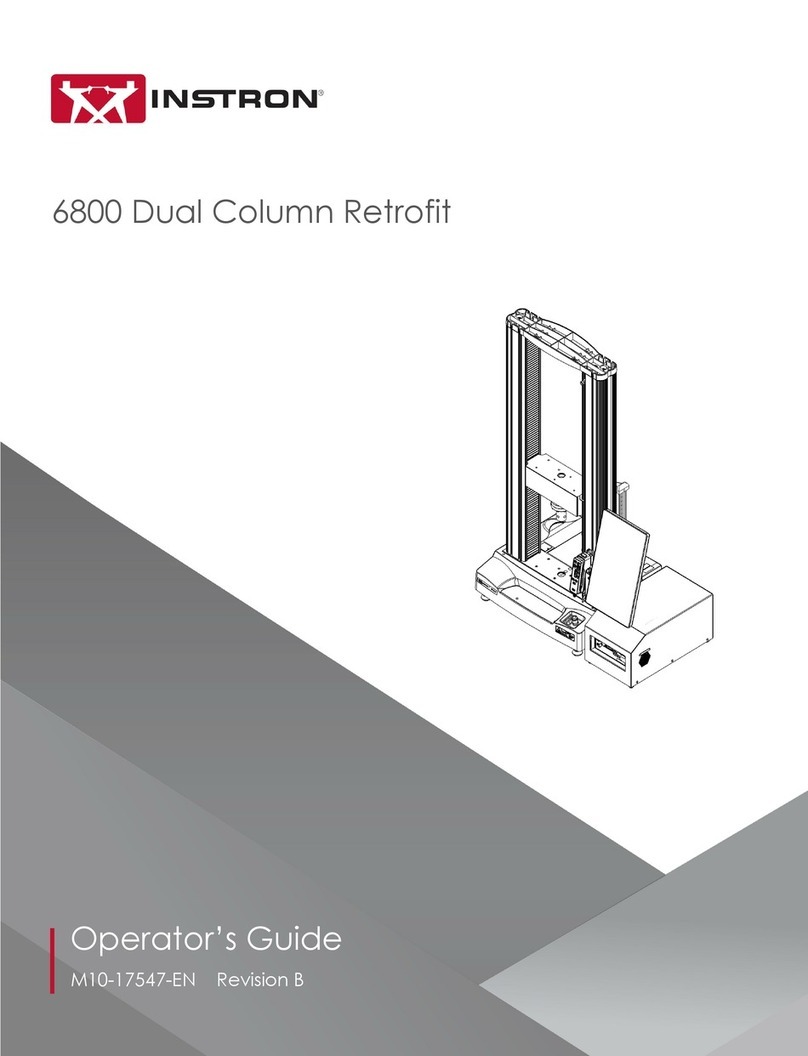 Instron 6800 Series User manual