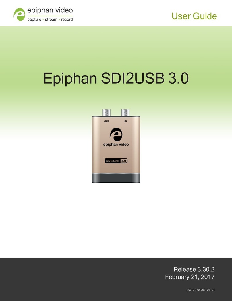 epiphan video SDI2USB 3.0 user guide