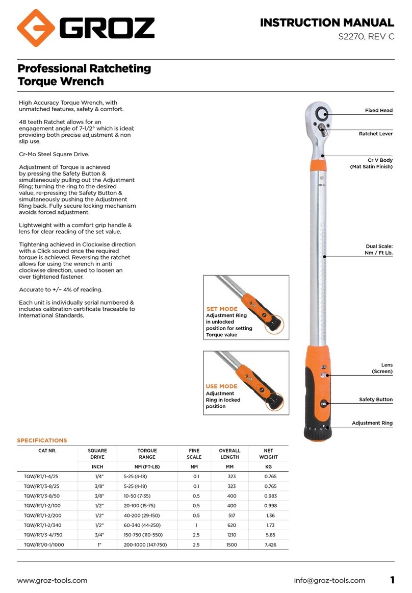Groz S2270 instruction manual