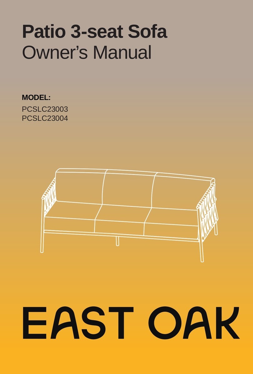 EAST OAK PCSLC23003 owner's manual