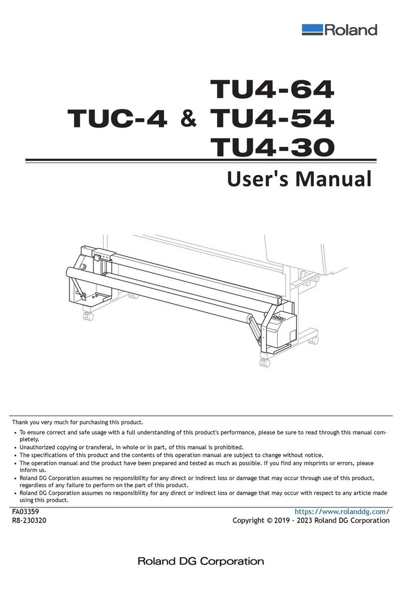 Roland TU4-64 User manual