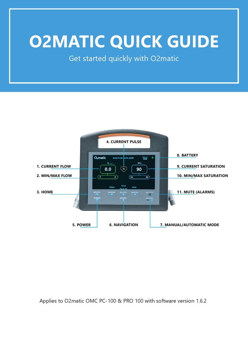O2matic OMC PC-100 quick guide