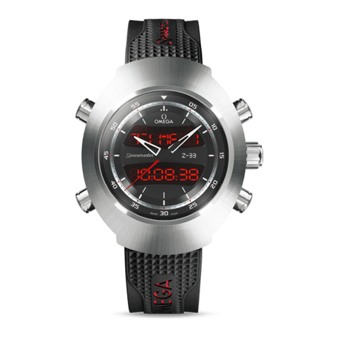 Omega Spacemaster Z-33 User manual