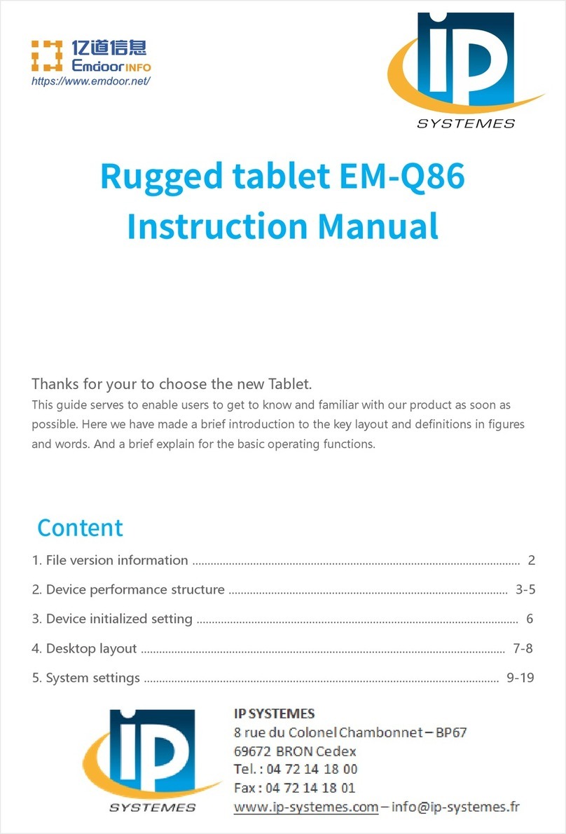 Emdoor EM-Q86 User manual