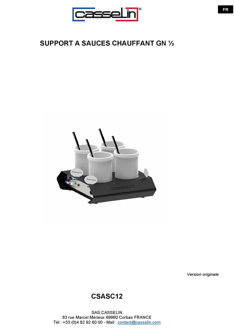 Casselin CSASC12 manual