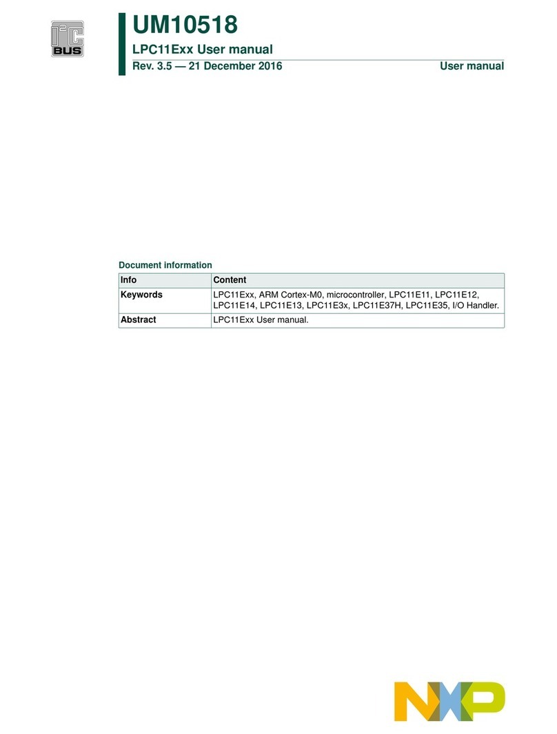NXP Semiconductors LPC11E Series User manual