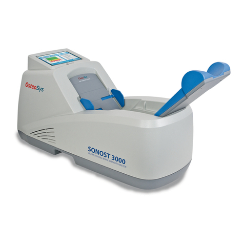 OsteoSys SONOST 3000 user manual