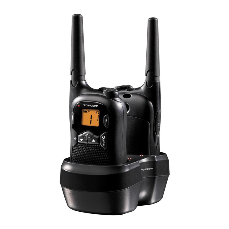 Topcom Twintalker 5010 / RC-6402 User manual