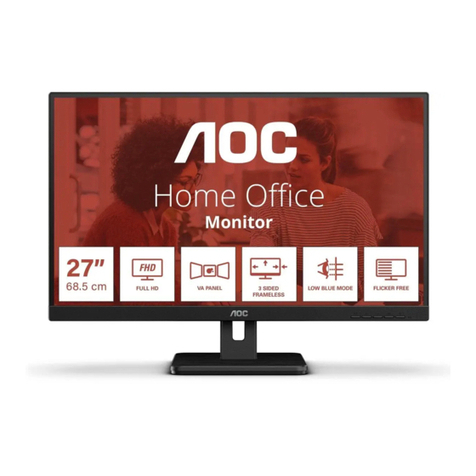 AOC 27E3UM User manual