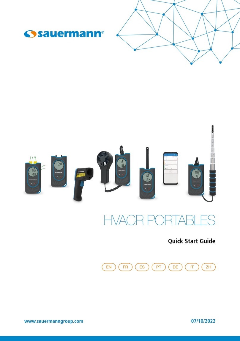 sauermann Si-HH3 quick start guide