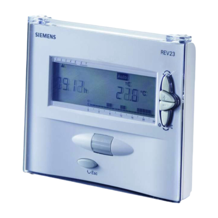 Siemens REV23 User manual