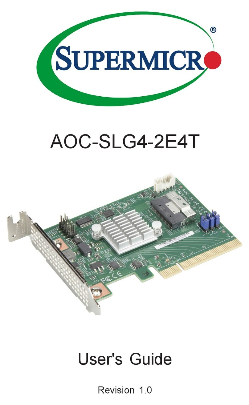 Supermicro AOC-SLG4-2E4T User manual