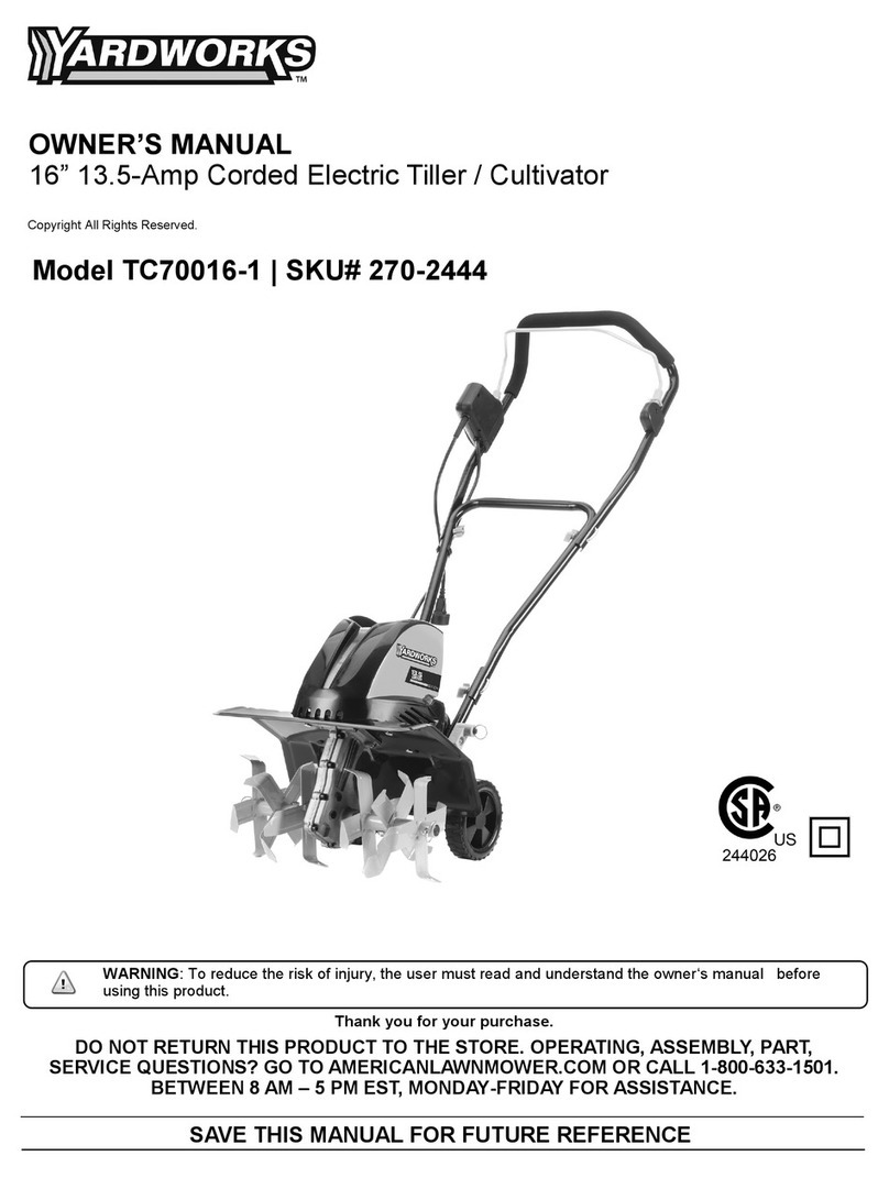 Yard Works TC70016-1 owner's manual