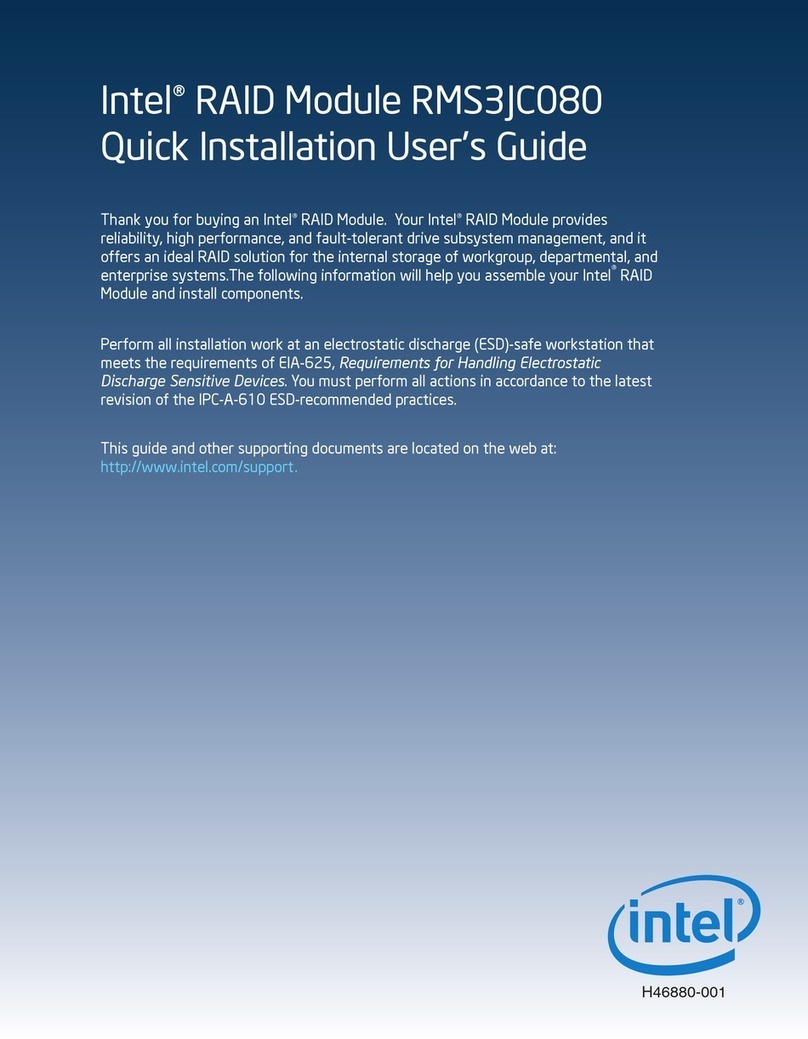 Intel RMS3JC080 User manual