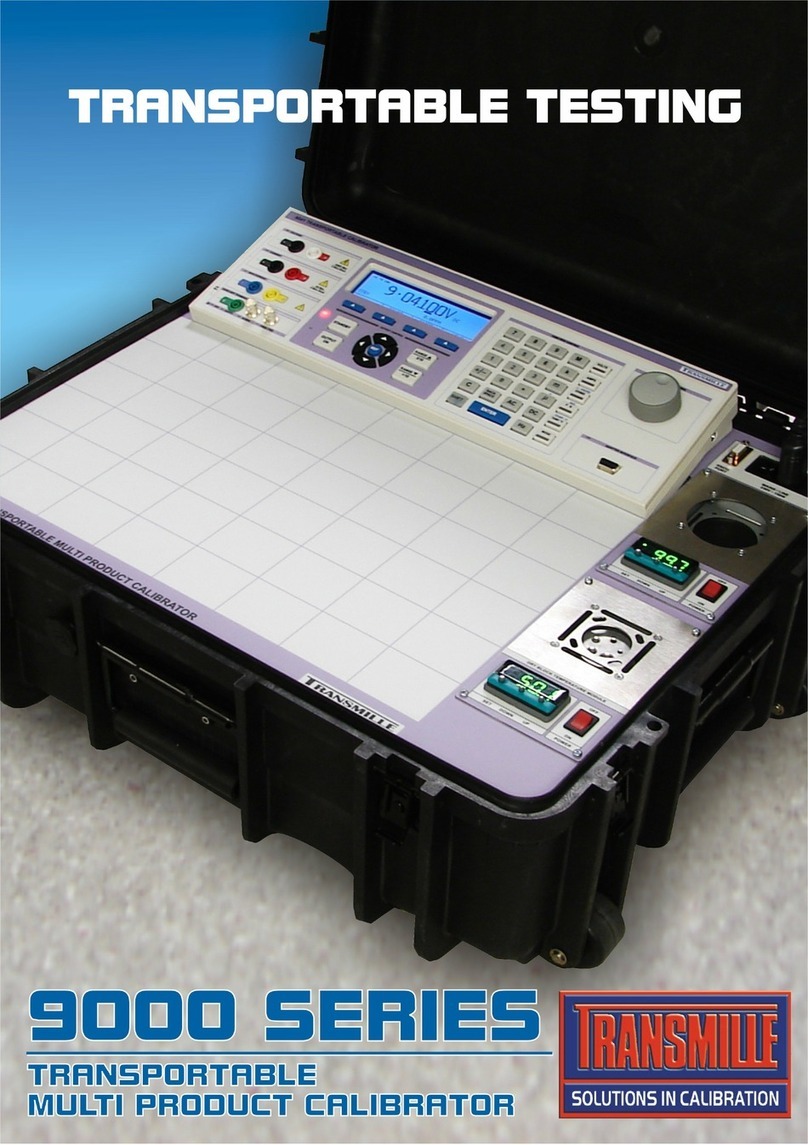 Transmille 9000 Series User manual Transmille 9000 Series User manual