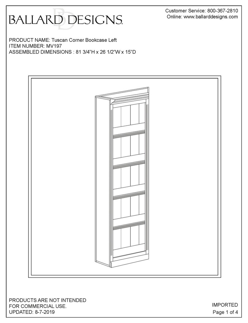 Ballard Designs Tuscan MV197 User manual