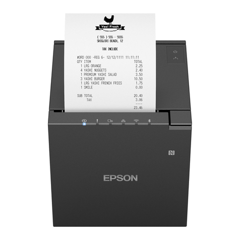 Epson TM-m50II Use and care manual Epson TM-m50II Use and care manual
