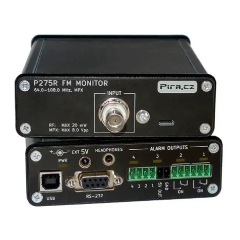 Pira P275R user guide