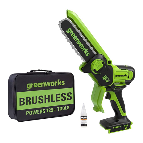 GreenWorks CS24L02 Operator's manual