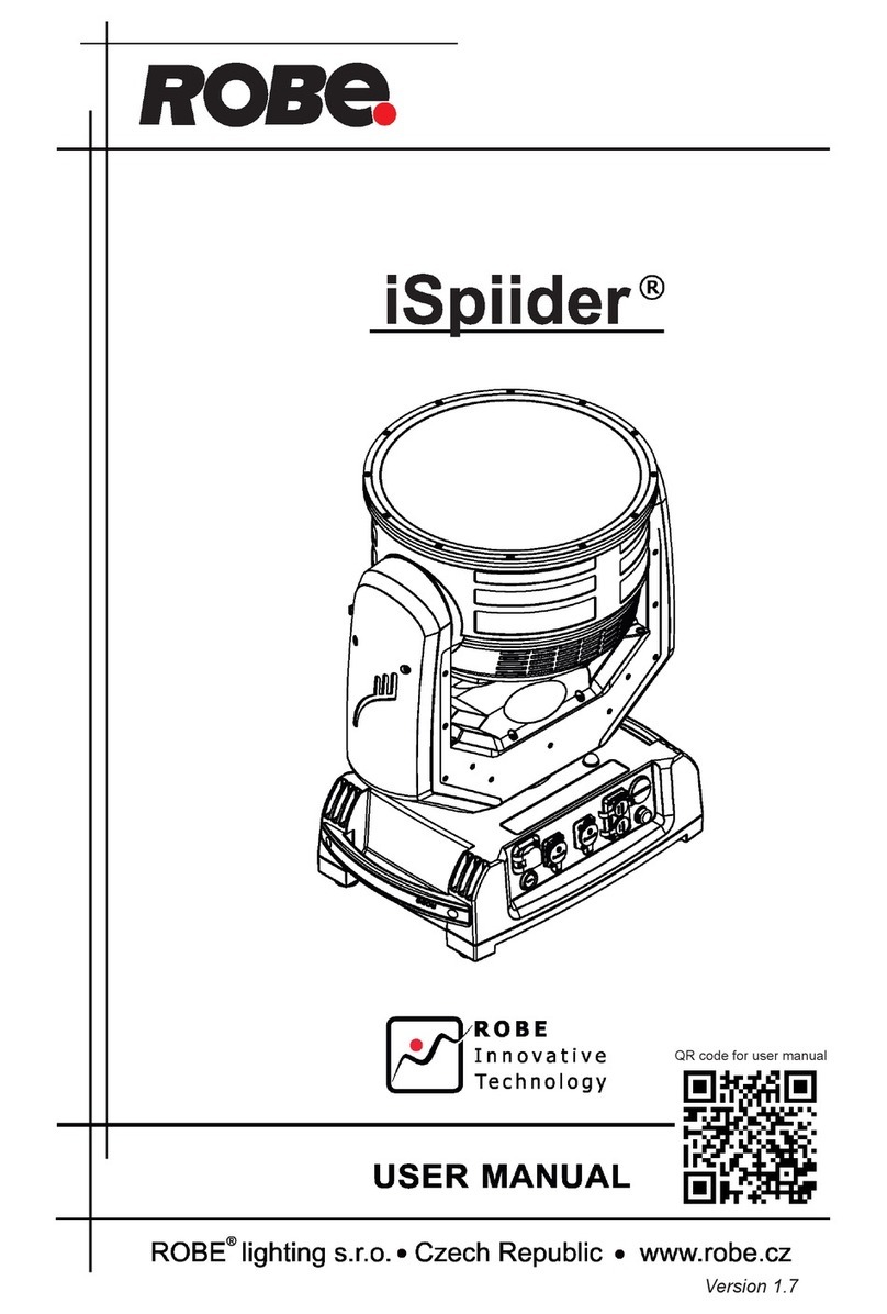 Robe iSpiider user manual
