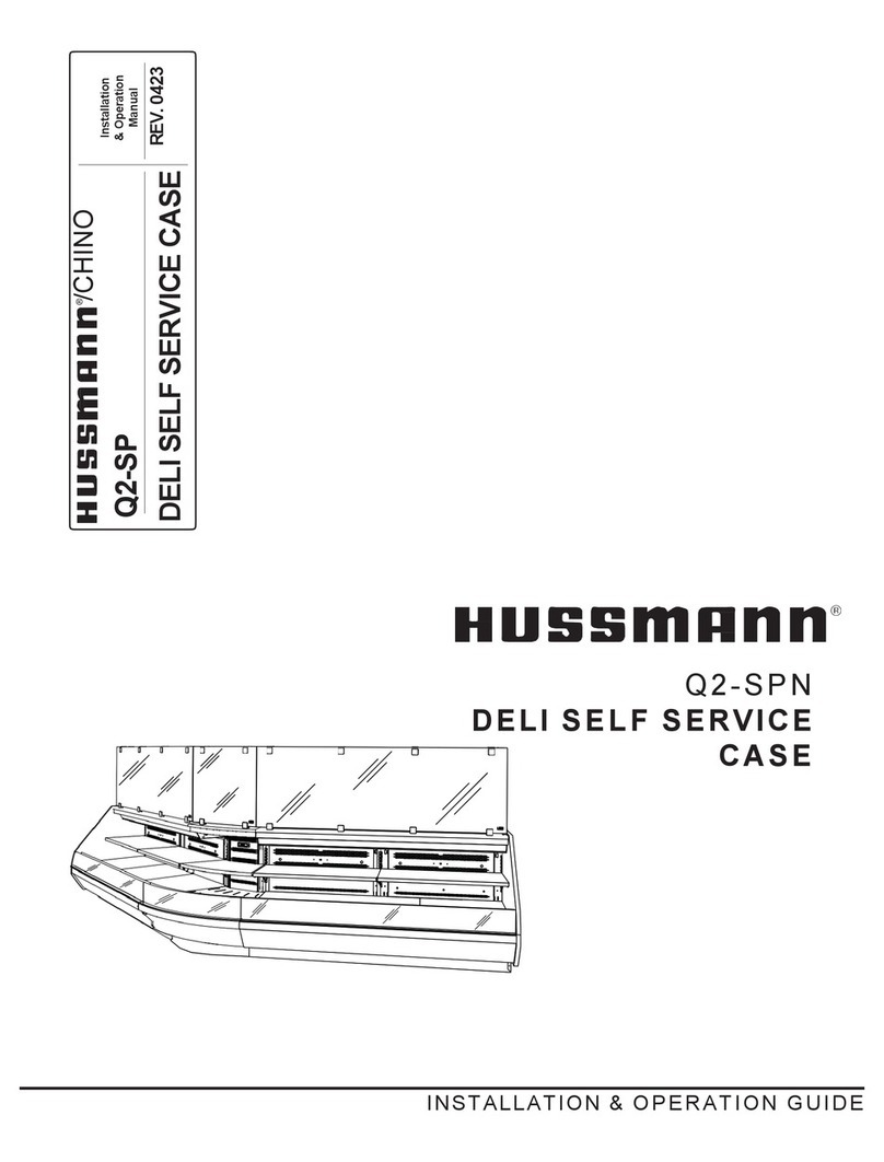 Hussmann Q3-SP Original operating instructions