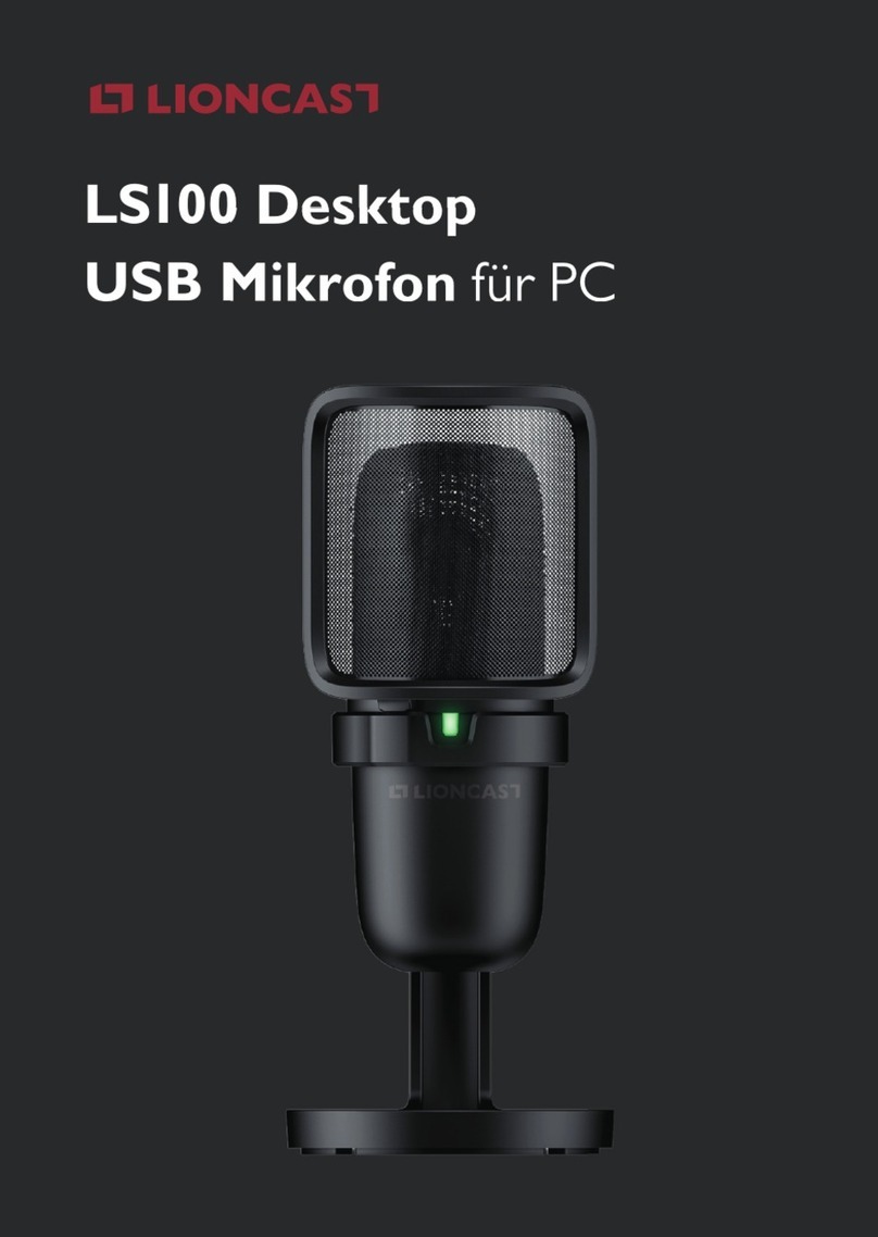 Lioncast LS100 manual