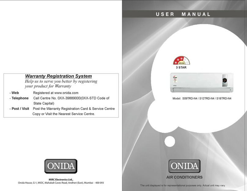 Onida S09TRD-N4 user manual