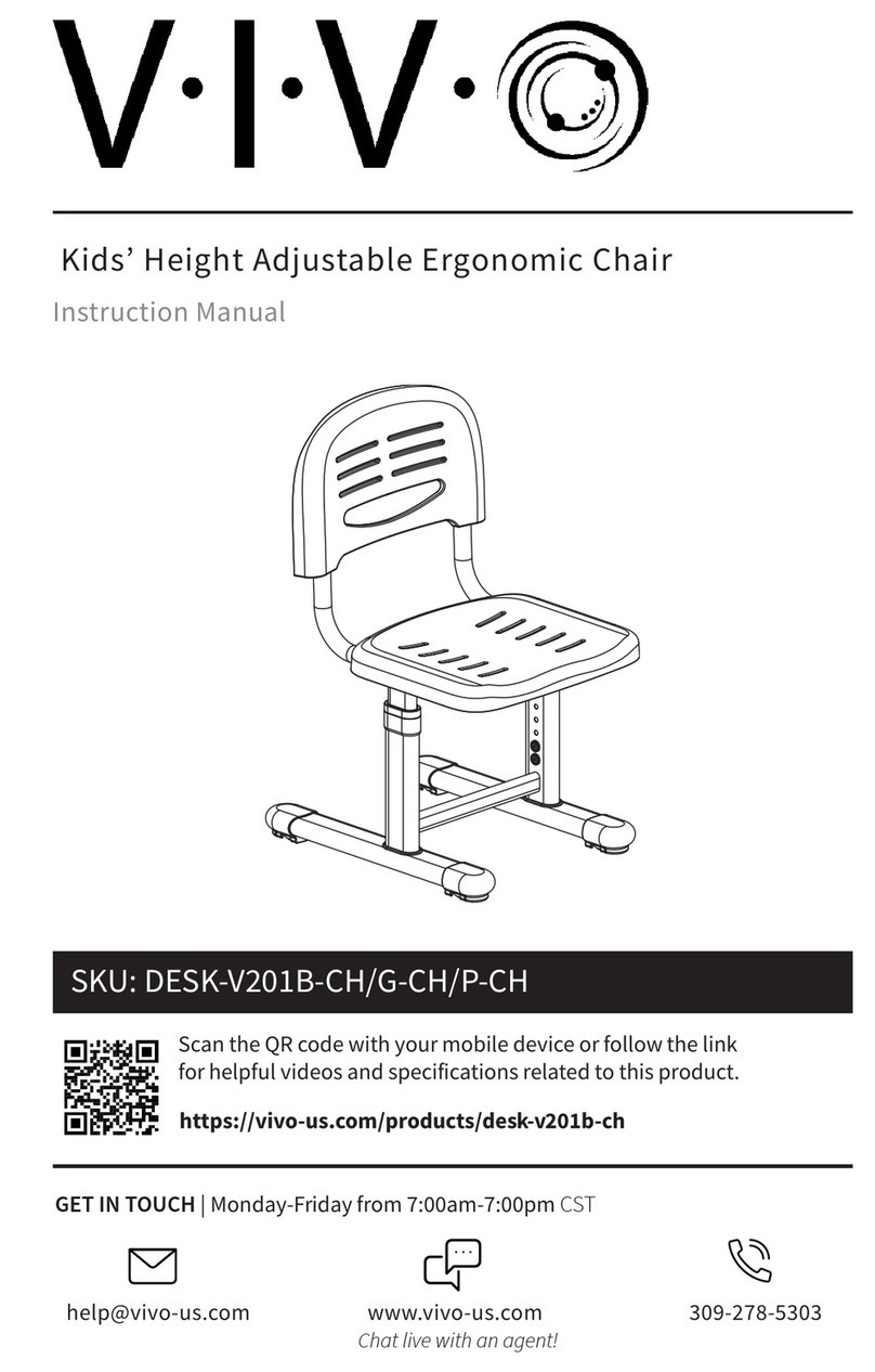 Vivo DESK-V201B-CH instruction manual