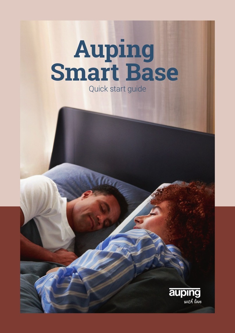 Auping Smart Base User manual