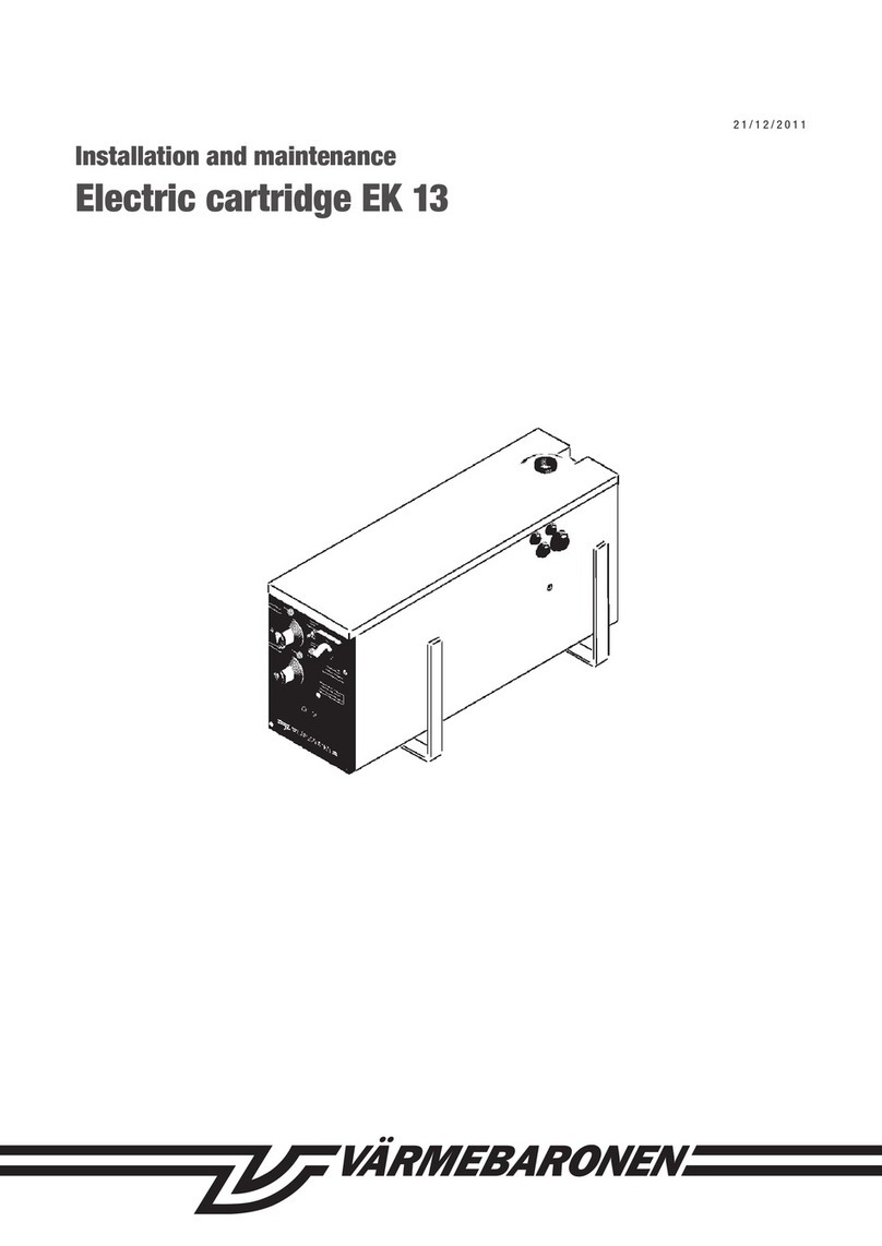 Varmebaronen EK 13 Instruction Manual