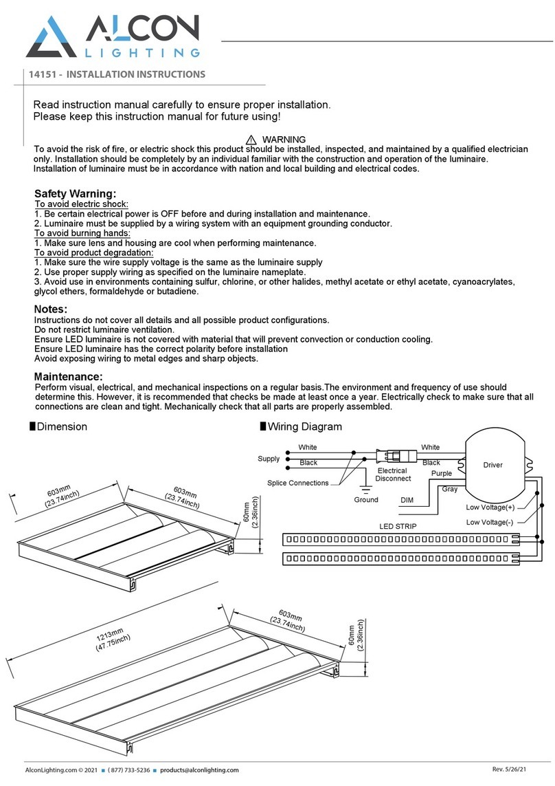ALCON 14151 installation instructions